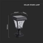 2W Lampă Solară LED Corp Negru 3in1 IP44 - Image 3