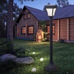 2W Stâlpișor LED Solar Corp Negru 3000K, 6000K IP44 - Image 3