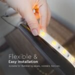 Bandă LED SMD2835 120 LED 24V IP65 3 in 1 5m - Image 4