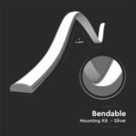 Profil Bandă LED Carcasă Argintie Flexibil 2000*18*6mm - Image 3