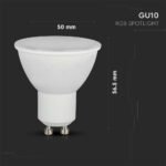 LED Spot GU10 4.8W cu Control RF RGB + 3000K Dimabil - Image 5