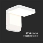 17W LED Lumină de Perete Alb Pătrat 3000K IP65 - Image 4