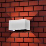 24W LED Lumină de Perete Corp Alb 3000K IP65 - Image 2