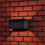 24W LED Lumină de Perete Corp Gri 3000K IP65 - Image 2