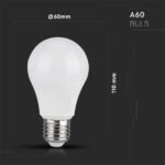 Bec LED 8.5W E27 A65 RGB+WW+CW Compatibil cu Amazon Alexa & Google Home - Image 3
