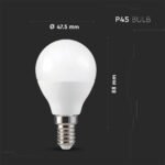 Bec LED 4.8W E14 P45 Control RF RGB + 3000K Dimabil - Image 4