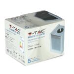 Fitting Pătrat din Gips Aplicat pentru GU10 detaliu cromat - Image 3