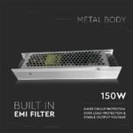 Sursă bandă LED 150W 12V 12.5A Metal Slim - Image 3