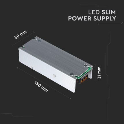 Sursă LED 75W 12V 6A Metal Slim