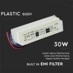 Sursă Alimentare LED din Plastic Slim 30W 12V IP67 - Image 4