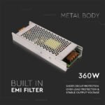 Sursă Alimentare Slim 360W 24V 15A IP20 - Image 3