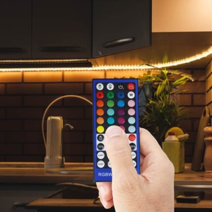 Controlor RGB+, Alb rece /pentru Bandă LED 2159/