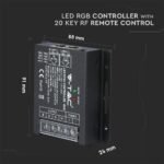 Telecomandă RF RGB 20 butoane - Image 4