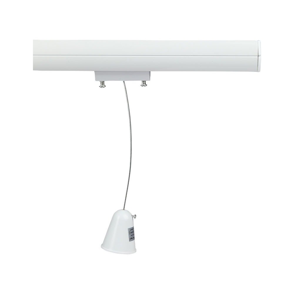 Hanging Track Light Kit 1M/4Line, Alb rece