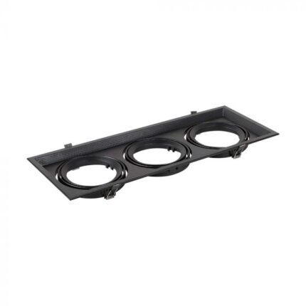 3 x Suport AR111 Fiting Negru