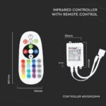 Controler telecomandă Infraroșu 24 Butoane - Image 4