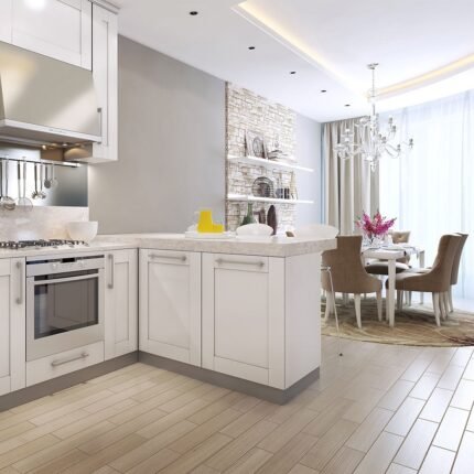 Carcasă pentru spoturi LED GU10 Rotundă, Satin Nickel
