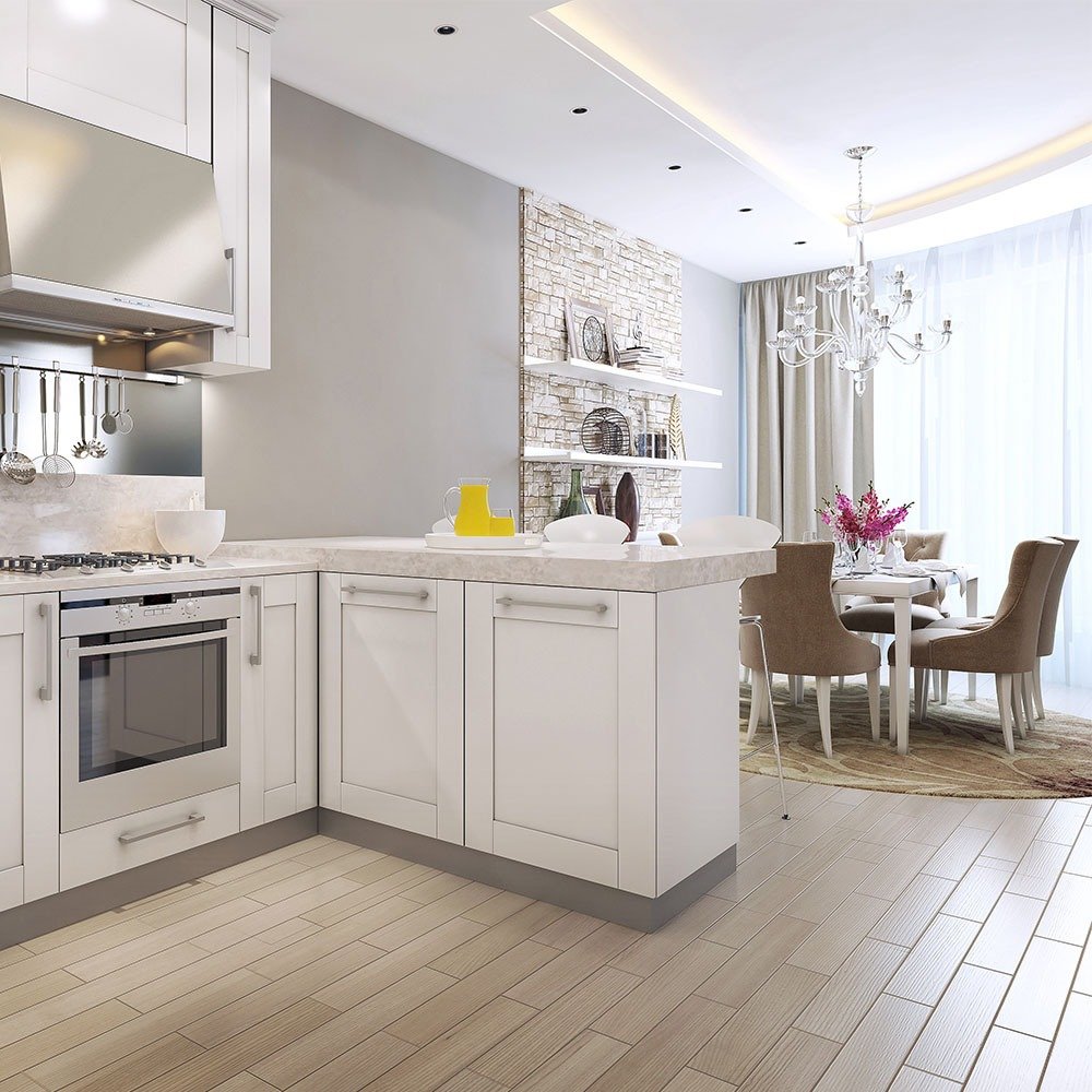 Carcasă pentru spoturi LED GU10 Rotundă, Satin Nickel