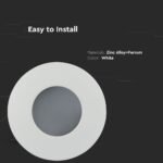 Ramă rotundă albă pentru spot GU10 IP54 - Image 5