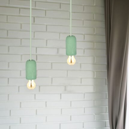 Pendul din beton, verde