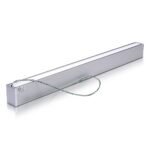 Lampă LED Lineară Luminează Sus/Jos Cip Samsung 60W Suspendat Corp Argintiu 4000K - Image 3