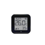 Shelly H&T Gen3, Senzor Smart Temperatură și Umiditate Wi-Fi cu Display E-Ink, Negru