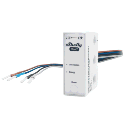 Shelly 3EM-63W Gen3, Contor Smart Trifazat 63A