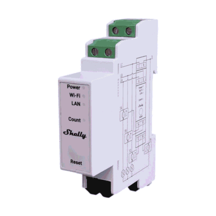 Shelly Pro 3EM 3CT63, Contor Energie Trifazat Smart, DIN, LAN + Wi-Fi, 63A