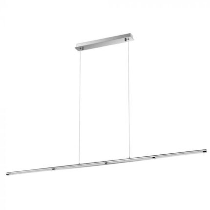 36W Pendul Design elegant din Crom Alb Natural