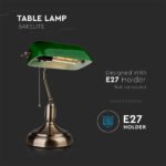 Lampă de masă comutator E27 Verde - Image 4