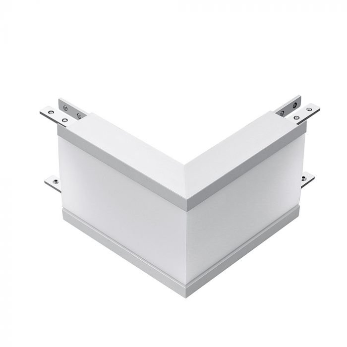 12W Conector Suspendat Exterior în L Alb 4000K