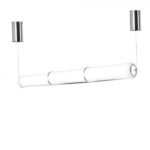 52W Pendul LED colecția Designer Triplu suspendat Triac Dimabil Alb 3000K