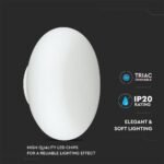 25W LED Designer Lumină de Perete Triac Dimabil Alb 3000K - Image 5