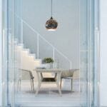 Pendulă soclu E27 Sticlă 3D Glass 250mm - Image 2