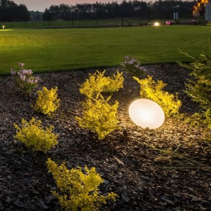 Lampă LED în formă de piatră RGB D28*21*17CM