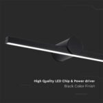 10W Oglindă cu Lumină LED Corp Negru 4000K - Image 5
