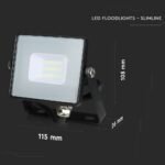 Proiector LED 10W Cip SAMSUNG SMD Corp Negru 3000K - Image 4