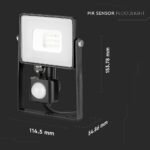 10W Proiector LED Senzor SAMSUNG Cip Cut-OFF Function Corp Negru 4000K - Image 4