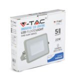 Proiector LED 20W Cip SAMSUNG SMD Corp Gri 6400K - Image 2