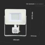30W Proiector LED Senzor Cip SAMSUNG Funcție de Cut-OFF Corp Alb 6400K - Image 3