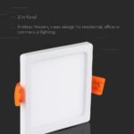 15W Panou LED Trimless Pătrat, Alb rece - Image 3
