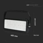 250W LED Proiector Cip SAMSUNG și Driver Meanwell 120’D 6000K - Image 2