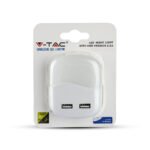 Lumină de noapte LED USB pătrată 3000K - Image 2
