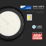 Highbay LED Cip SAMSUNG 500W 120′ Driver Meanwell Dimabil Corp Negru 4000K - Image 4
