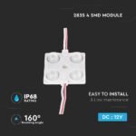 Module LED 1.44W 4LED SMD2835 Alb rece IP68 - Image 3