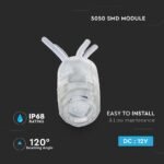 Module LED 0.24W SMD2835 Albastru IP68 - Image 3