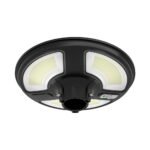 Lampa solara LED 1500lm, Telecomanda, Senzor miscare, 6400K