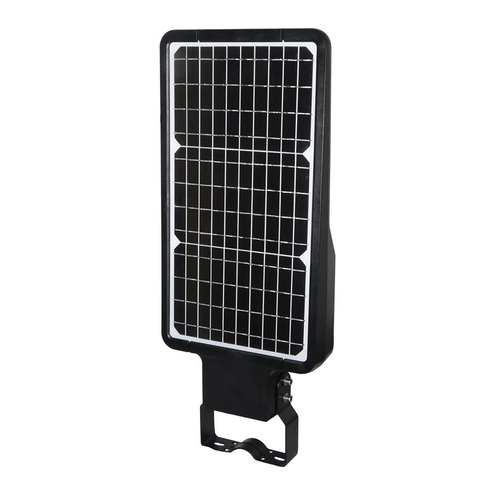 40W Lampă Stradală Solară Corp Negru 4000K 120lm/W