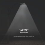 Lampa solara stradala LED 4800lm, Senzor miscare, 6000K - Image 9