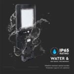 Lampa solara stradala LED 4800lm, Senzor miscare, 6000K - Image 10